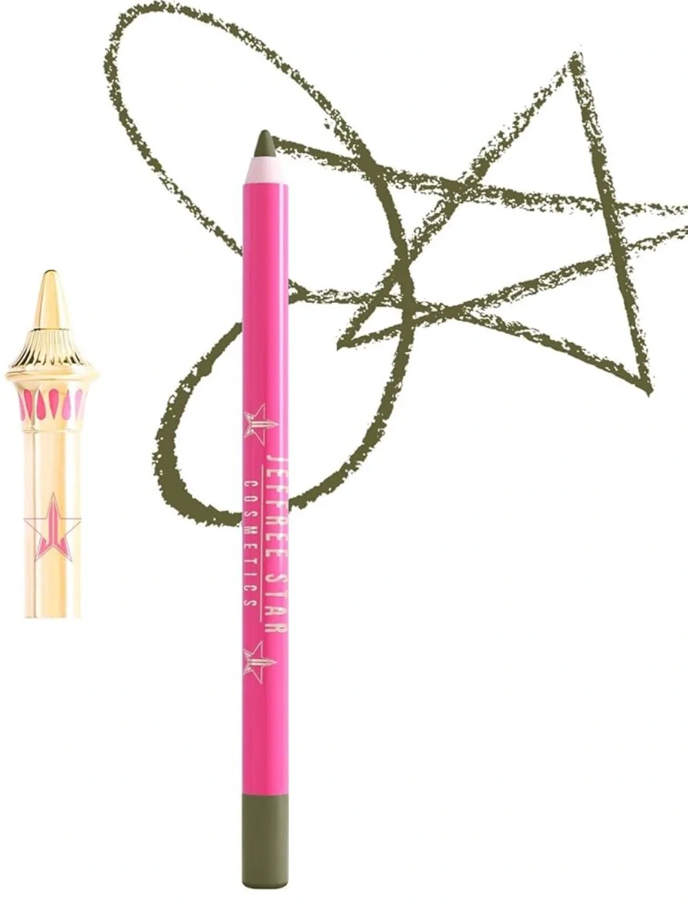 Jeffree Star Cosmetics Pink Lip Liner with Gold Cap